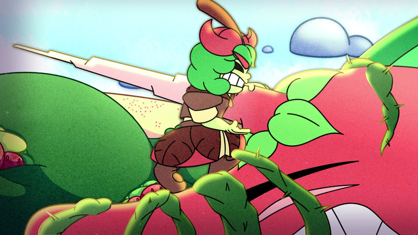 Melony Grabs The Horn